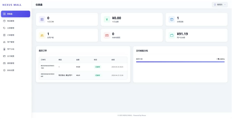 全新多平台电商代付商城源码 第3张
