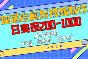 疯狂火爆！抖音，小红书，视屏号十二生肖治愈的视频，轻松制作+快速拿到结果
